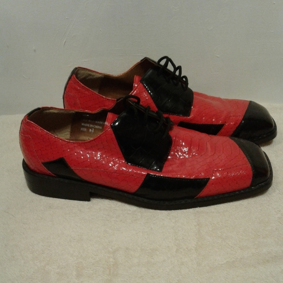 Roberto Chillini Other - Roberto Chillini men's red and black shoes